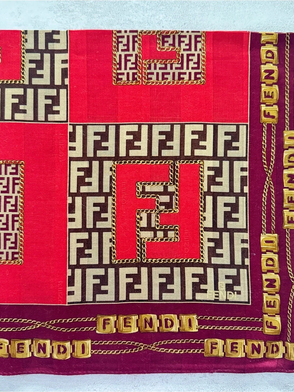 Fendi designer cotton
